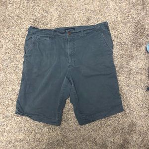 AE Longer Length Flex flat front shorts